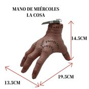 miniatura Mano de Látex "La Cosa": ¡Ningún disfraz de Miércoles Addams está completo sin su fiel compañero!