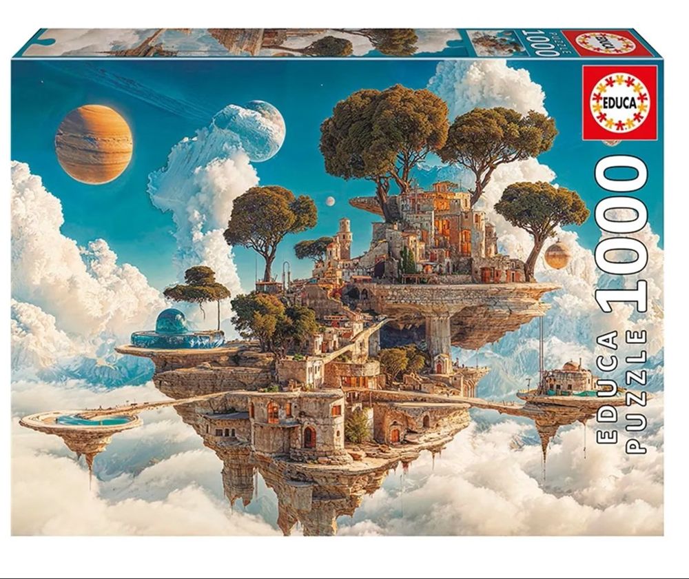Educa Puzzle 1000 piezas Reino de las Nubes - Educa