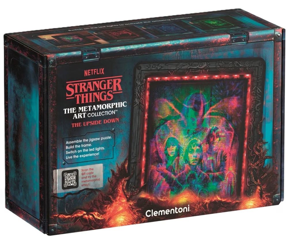 Clementoni Puzzle 520 piezas Colección Stranger Things - El revés