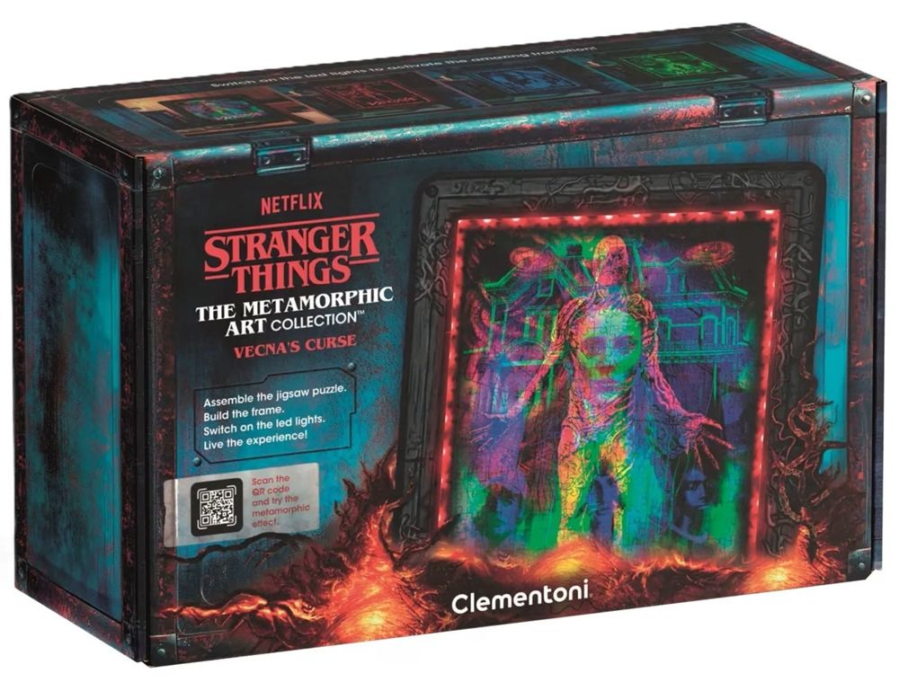Clementoni Puzzle 520 piezas Colección Stranger Things - La Maldición de Vecna
