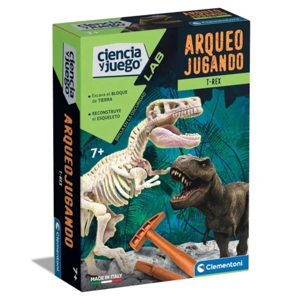 Clementoni Dinosaurio T-Rex Arqueojugando - Clementoni