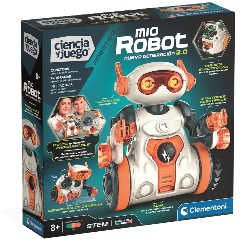 Clementoni Nuevo Mio un Robot para niños