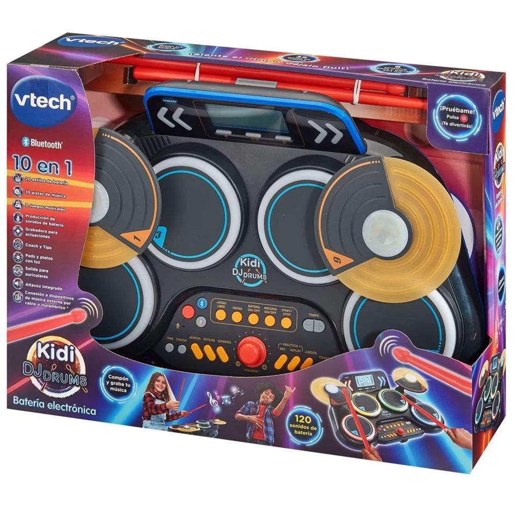 Vtech Mesa de mezclas Kidi DJ Batería Musical Electrónica - Vtech