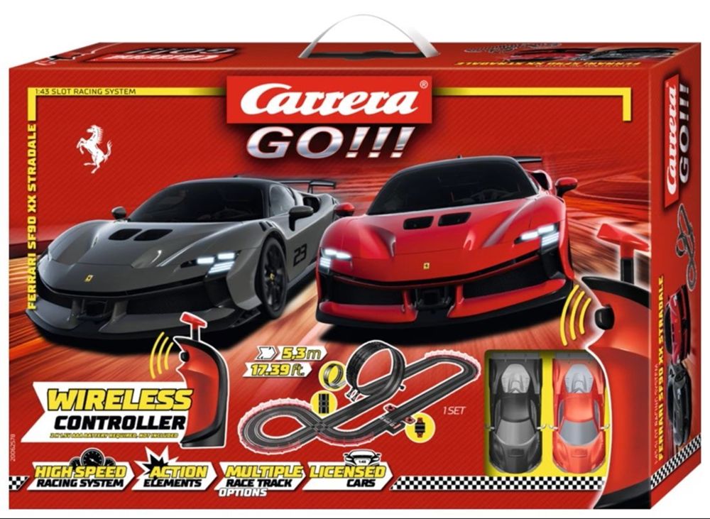 Carrera Circuito de Slot Ferrari SF90 XX Stradale - Carrera Go!!