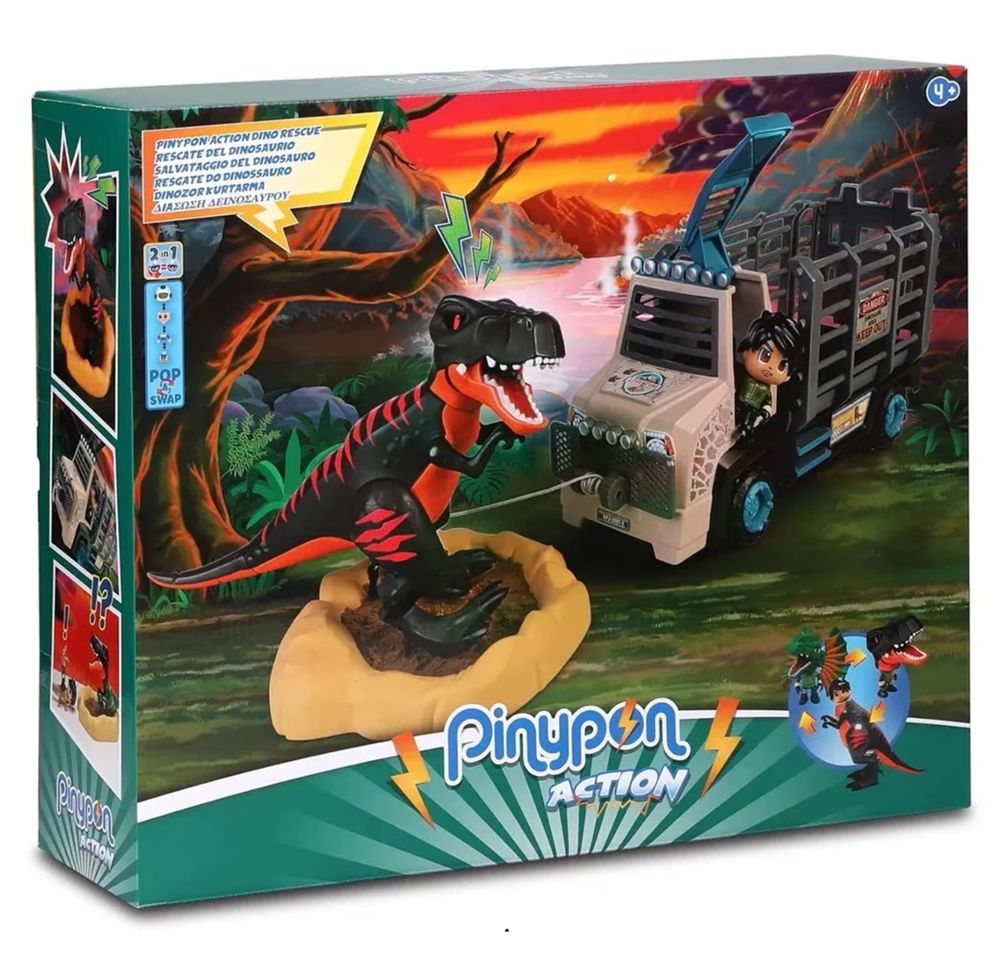 Pinypon action PinyPon Action rescate Dinosaurio T-Rex - Famosa