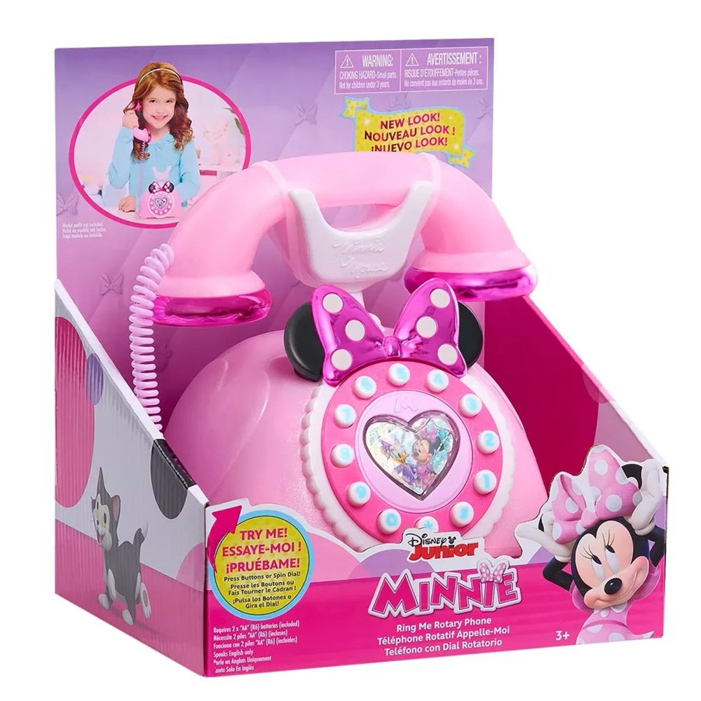 Disney Teléfono Mágico Rosa de Minnie Mouse Disney
