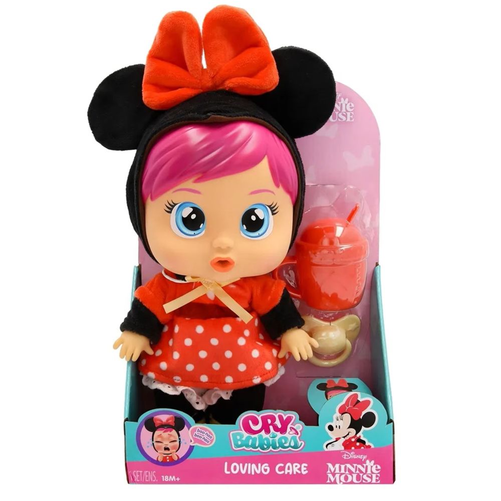 Disney Muñeca Bebés Llorones Minnie Mouse de Disney