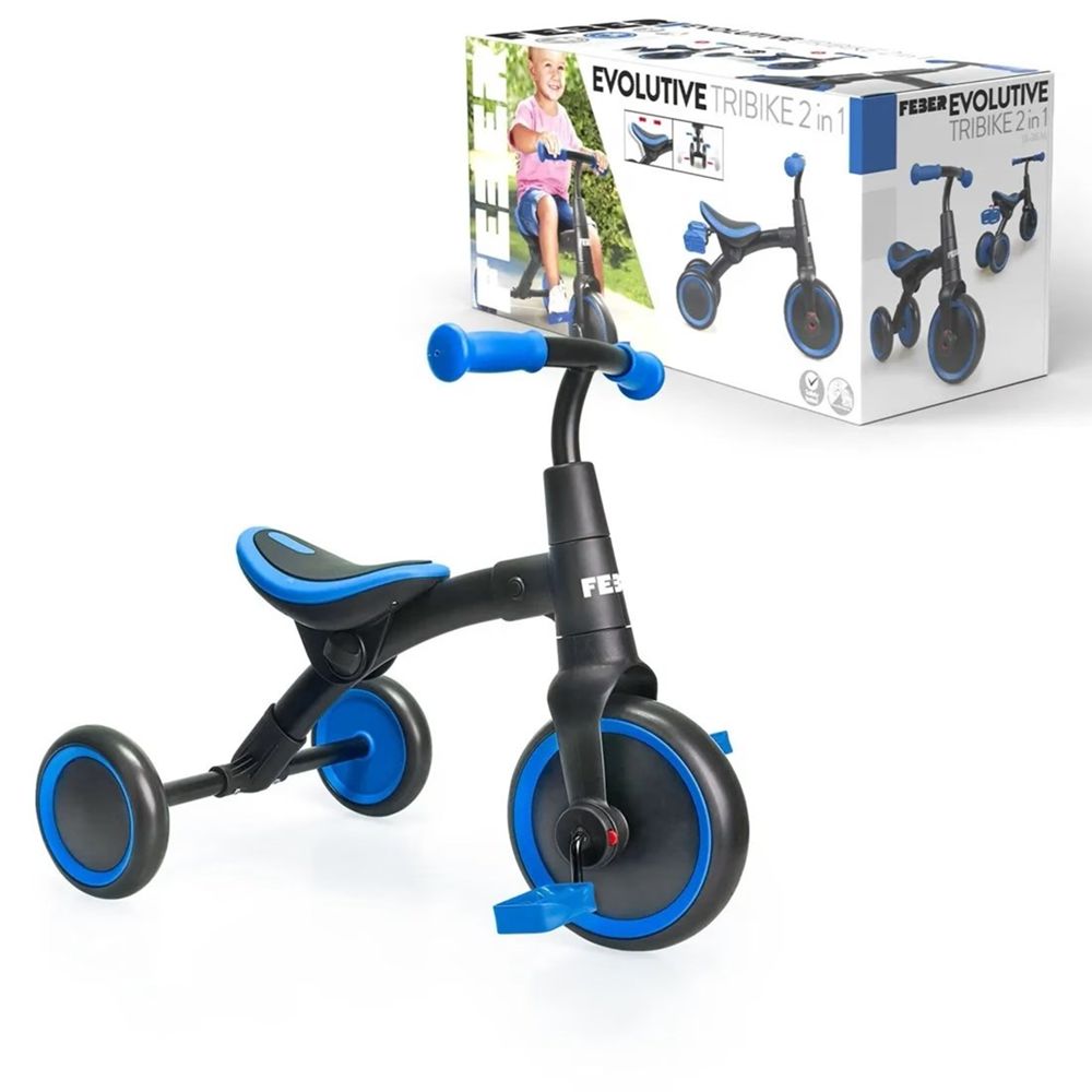Famosa Triciclo Infantil Evolutivo Bike 2 en 1 Feber