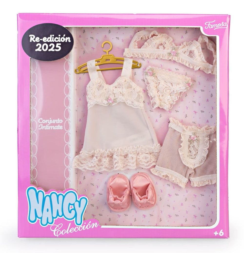 Nancy Ropa para muñeca Nancy Colección Intimate Reedición Beige - Famosa