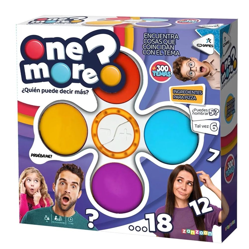 Famosa Juego de mesa One More en Castellano - Famosa