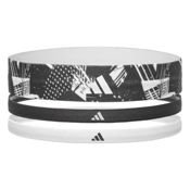 miniatura Imagen DIADEMA CINTA ADIDAS HAIRBANDS GRAPHIC NEGRO BLANCAS ADAC-16161 HEADBAND CINTA PELO