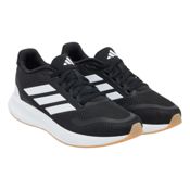 miniatura Imagen ZAPATILLAS ADIDAS RUNFALCON 5 J NEGRO BLANCAS CARAMELO JR2234 RUNNING NIÑO