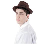 miniatura Color: Marrón oscuro (Café) con cinta negra