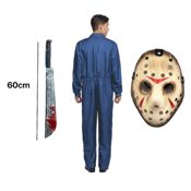 miniatura ason Voorhees, el asesino de la saga de películas de terror "Viernes 13"