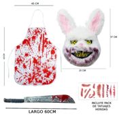 miniatura Este disfraz de conejo asesino es la elección perfecta para adultos y adolescentes