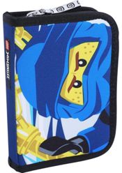 miniatura Estuche Escolar - Diseño Lego Ninjago Color Azul