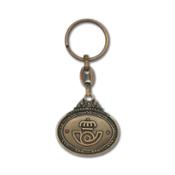 miniatura llavero cabeza de león Correos reverso