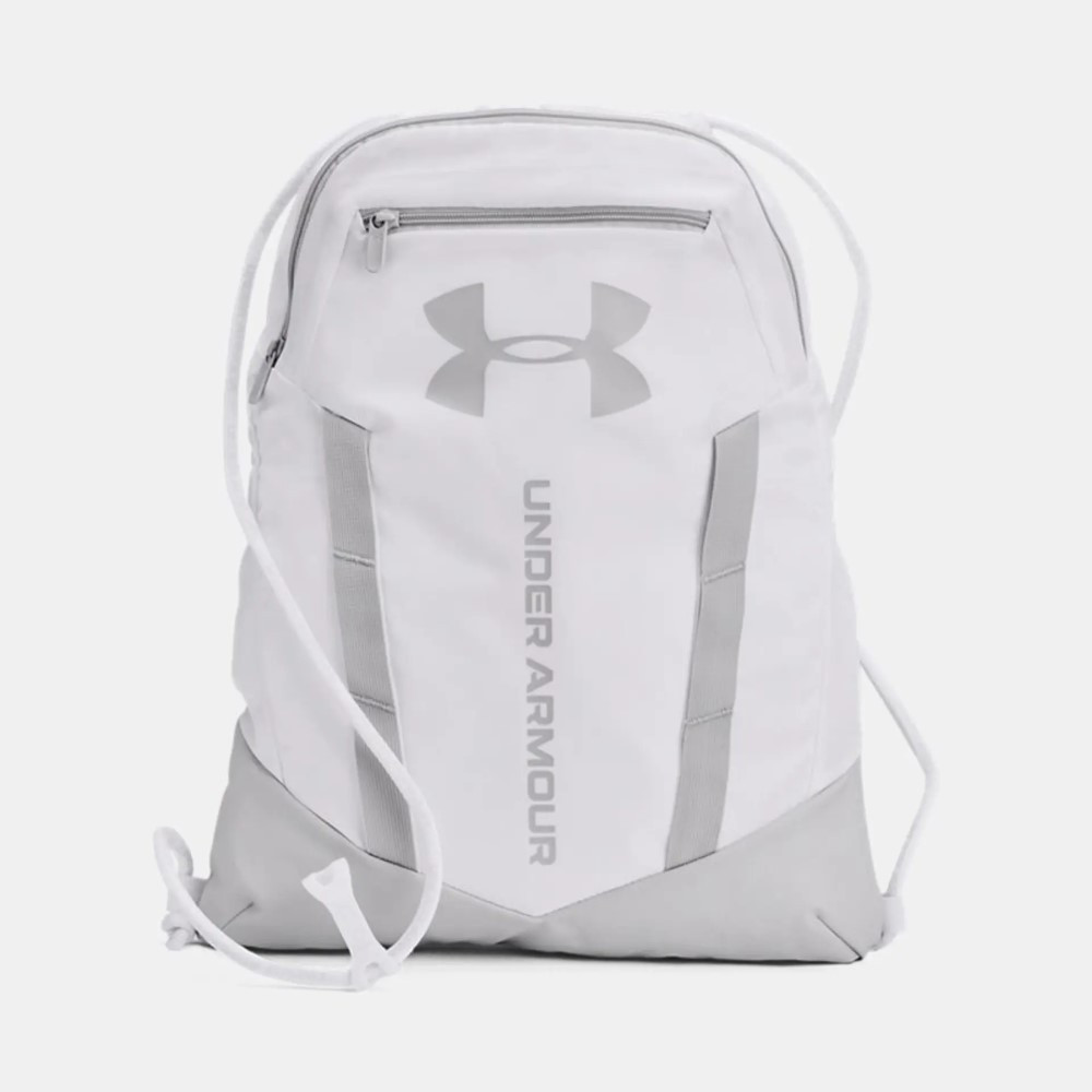 Imagen GYMSACK UNDER ARMOUR UNDENIABLE SACK BLANCAS 20 LITROS 1369220-100 MOCHILA CUERDAS