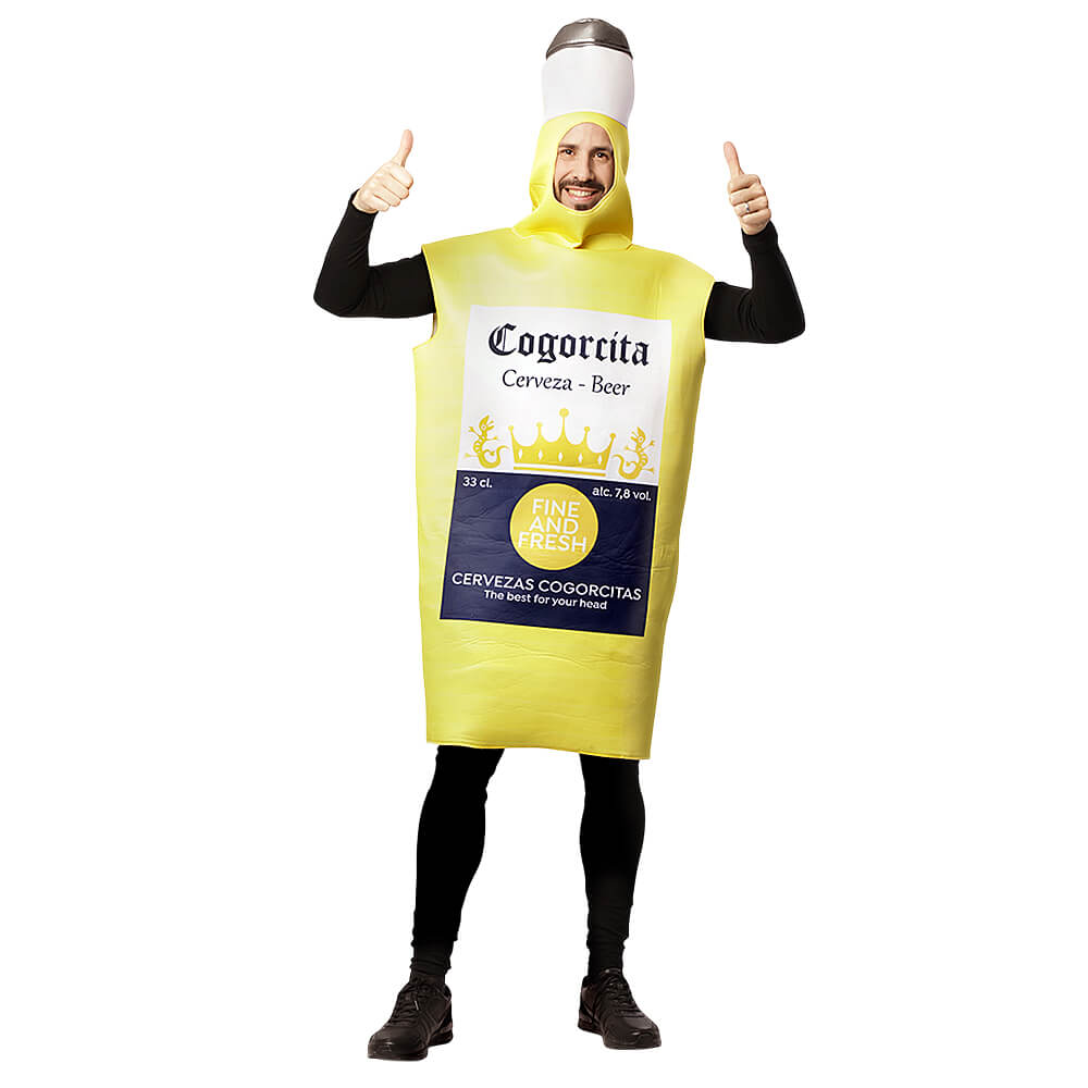Disfraz de Cerveza Cogorcita para Adulto