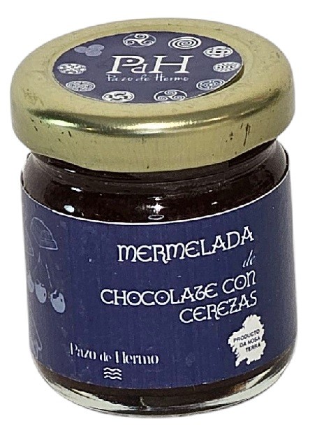 Mermelada de chocolate con cerezas 40 g PdH