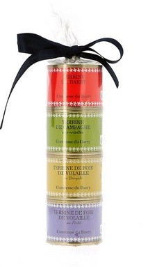 Casa Hermo Delicatessen Mini-baguette de 4 patés de 70 gr Comtesse du Barry