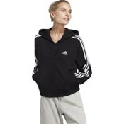 miniatura Imagen SUDADERA ADIDAS W 3 STRIPES FRENCH TERRY FZ S HOODIE NEGRO IC8781 MUJER
