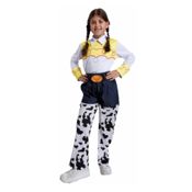 miniatura Disfraz Jessie Vaquera Toy Infantil Cowgirl Amiga de Woody Sheriff Niñas - Talla 3 a 15 años
