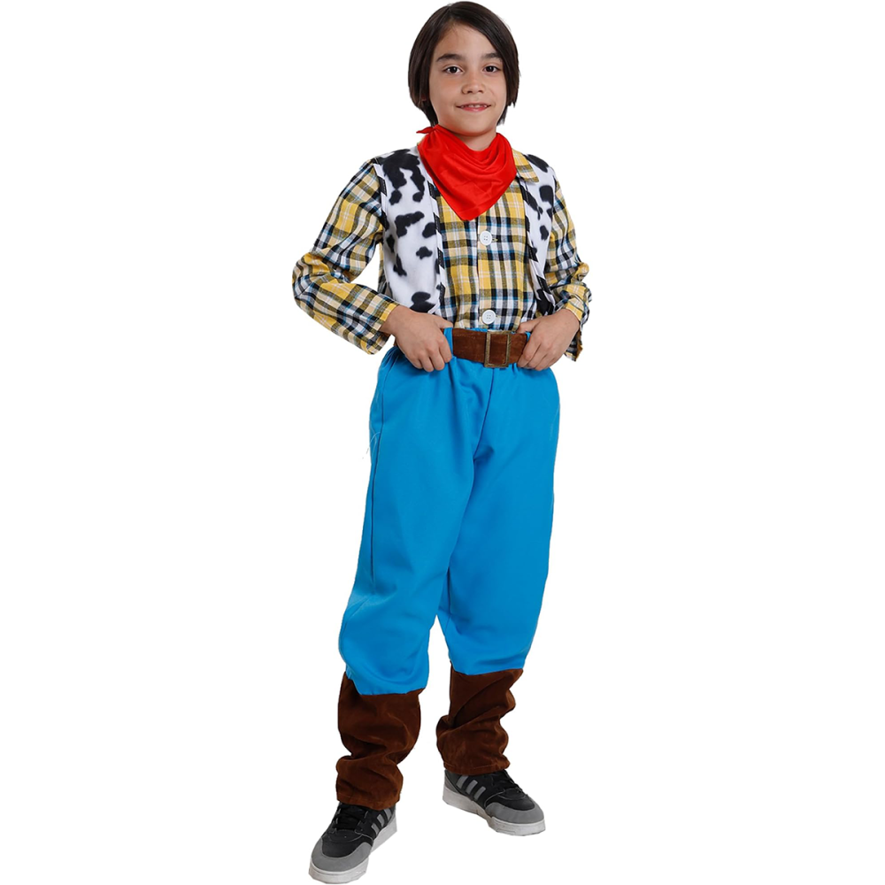 Disfraz Vaquero Woody Toy Niños - Talla 3 a 12 años