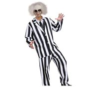 miniatura El atuendo de rayas verticales y la peluca característica recrean fielmente el estilo del personaje