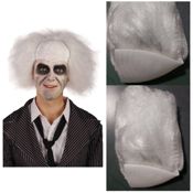 miniatura Atuendo de 4 Piezas: El paquete incluye una chaqueta, un pantalón de rayas en blanco y negro