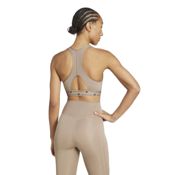miniatura Imagen SUJETADOR ADIDAS PWRCT BRA MARRON MARCAL JV7023 SUJETADOR DEPORTIVO MUJER