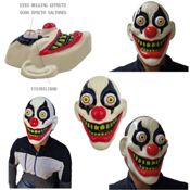 miniatura El kit incluye una máscara de payaso del terror, hecha de material de excelente calidad, fuerte