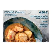 miniatura Detalle sello Estofado de atún con patatas