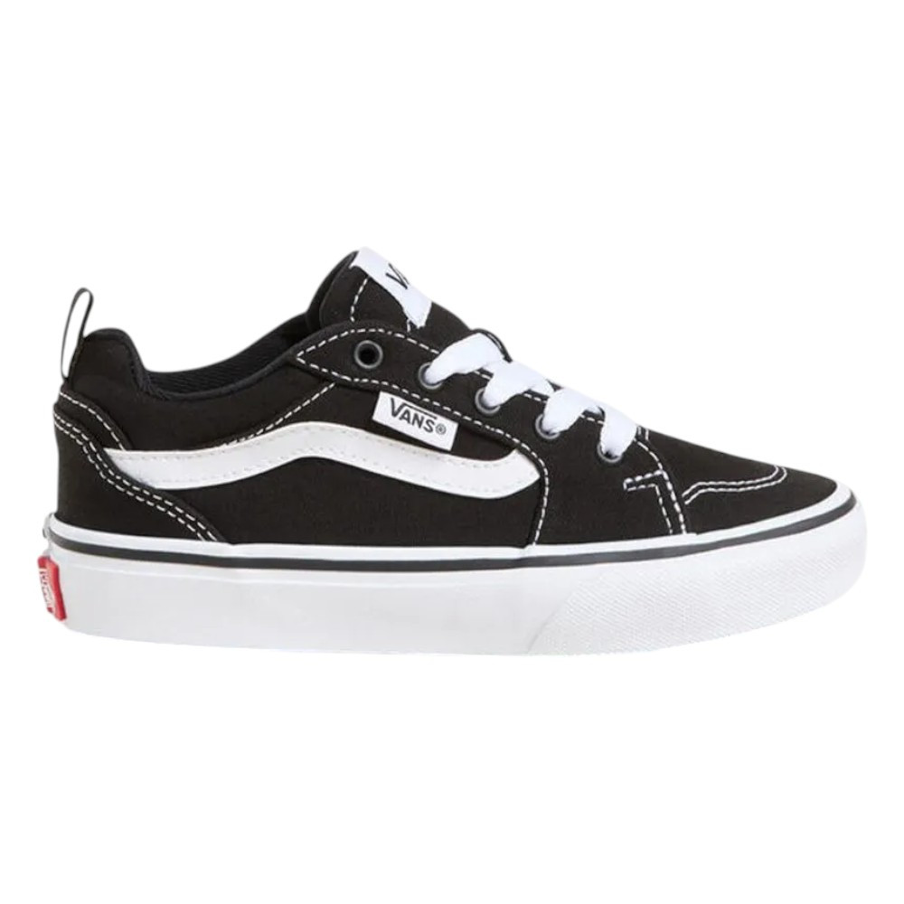 Imagen ZAPATILLAS VANS FILMORE CANVAS NEGRO BLANCAS VN000CWWBA21 CASUAL NIÑO NIÑA