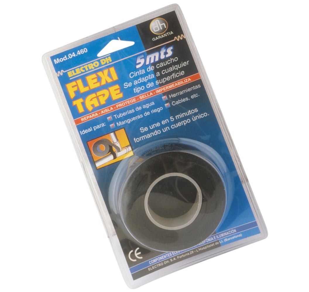 Cinta reparadora de caucho flexible y vulcanizable