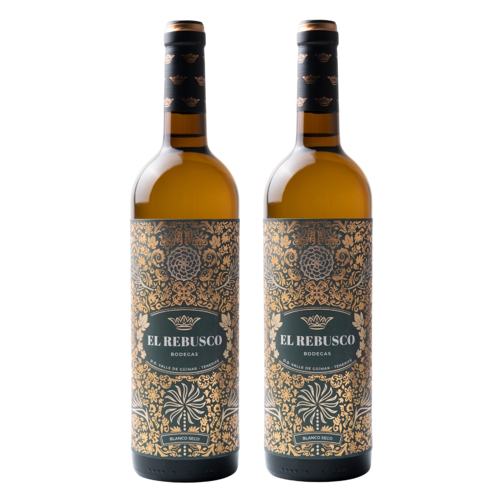 EL REBUSCO Blanco Seco 2x75 cl.