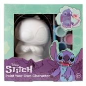 miniatura Kit de Figura de Yeso con Pincel y Pinturas de Disney Stitch