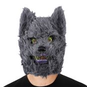 miniatura Máscara de Lobo Peludo Adulto