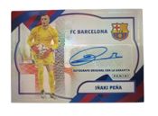miniatura Iñaki Peña Autógrafo Original FC Barcelona Panini Club - Solo 100 copias 1