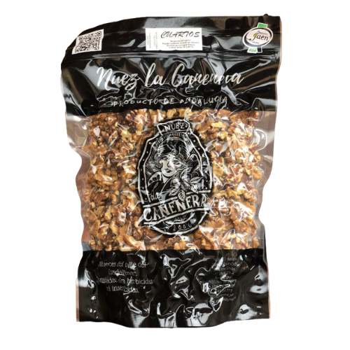 Nueces peladas Ecológicas en Cuartos - Bolsa de 1 kg al vacío