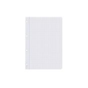 miniatura Recambio para archivador A4 Liderpapel - Paquete de 100 hojas con cuadrícula 4mm de 100 gramos con margen