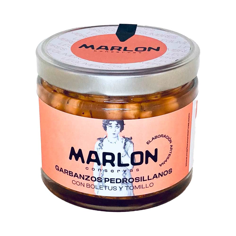 Garbanzos pedrosillanos con Boletus y Tomillo - 4 unidades x 580 g