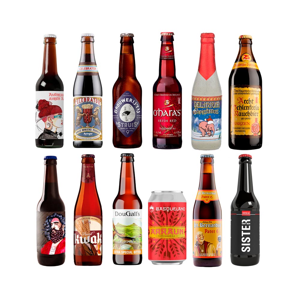 Pack degustación de 24 cervezas tostadas