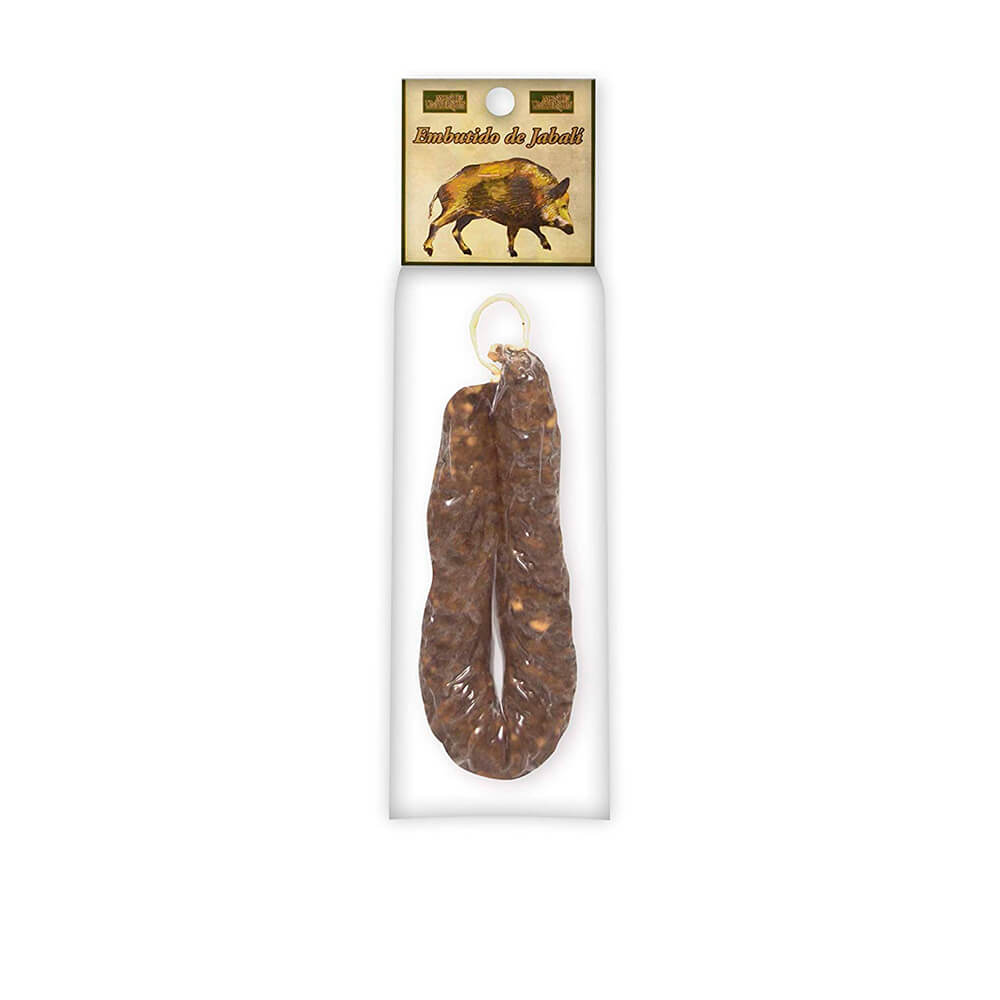 Longaniza de Jabalí Montes Universales envasada al vacío - 250 g