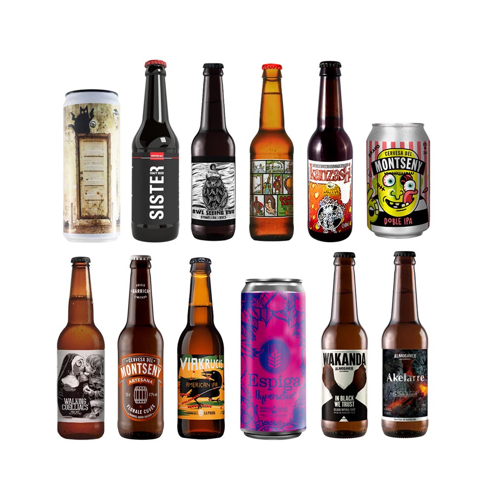 Pack degustación 24 cervezas catalanas