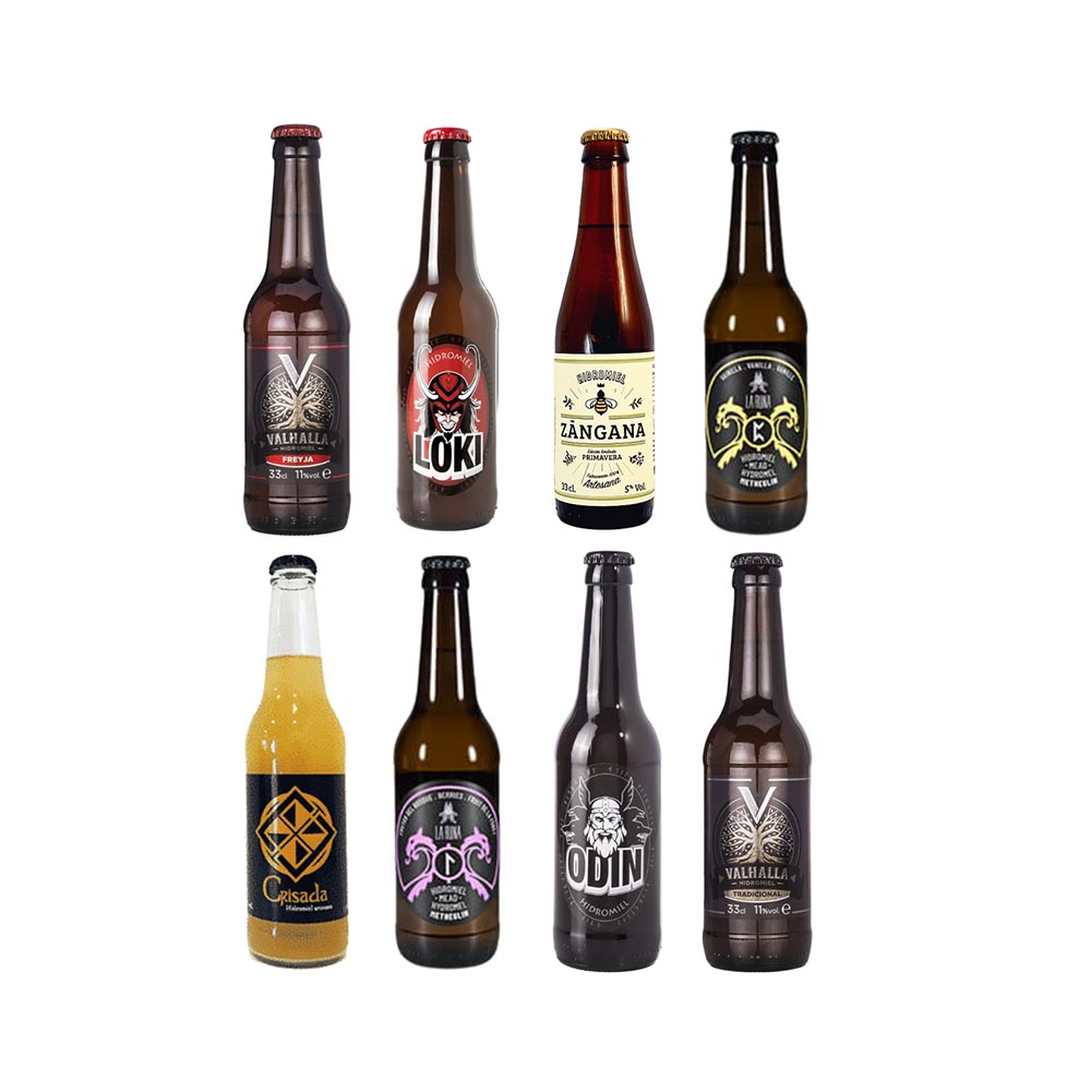 2D2Dspuma Pack degustación de 24 hidromieles artesanos