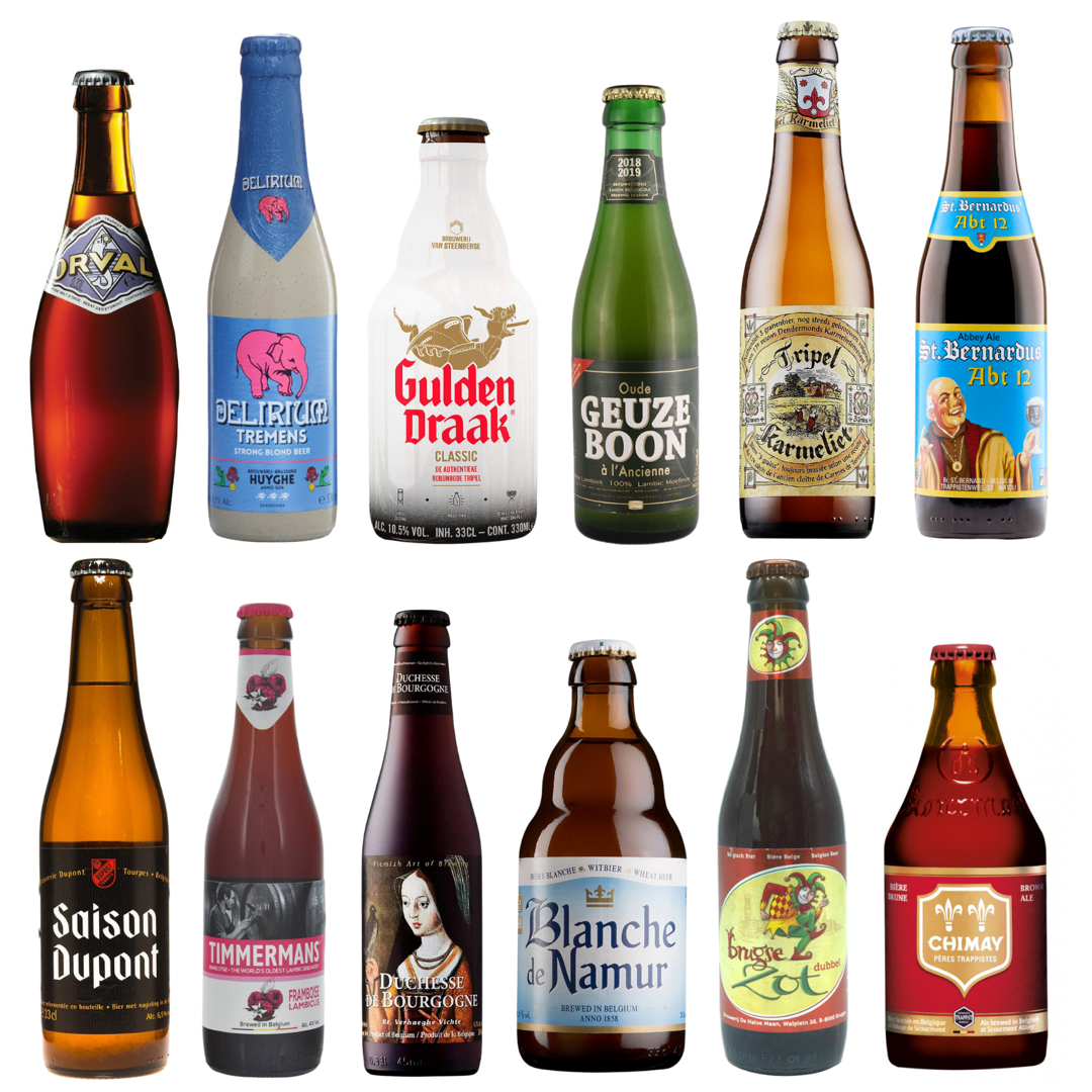Pack degustación de 24 cervezas belgas