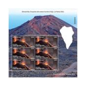 miniatura minipliego Efemérides Volcán Cumbre Vieja