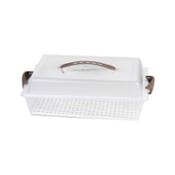 miniatura Tartera Rectangular Pavlova opaca asas colores 38 x 28 x 13 cm