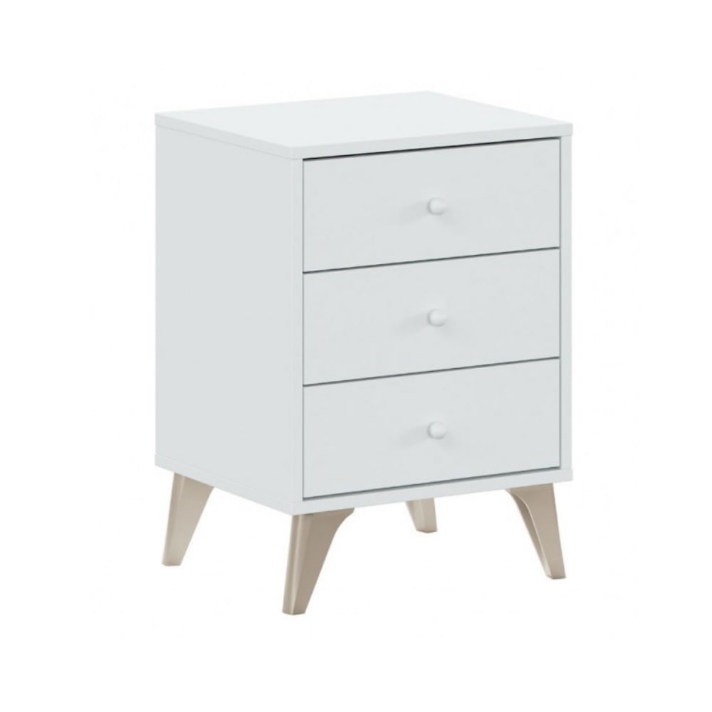 Mesita de noche, 3 cajones – Albeta